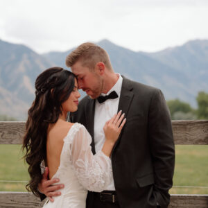 Natural bridal makeup with neutral palette – Provo wedding